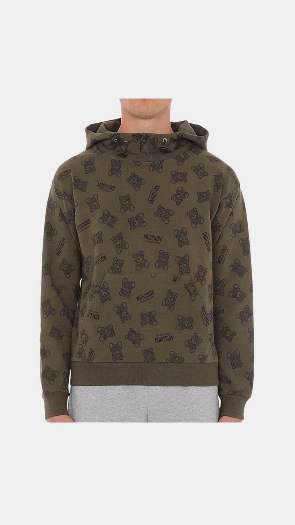 Sudadera Moschino con estampado del logotipo