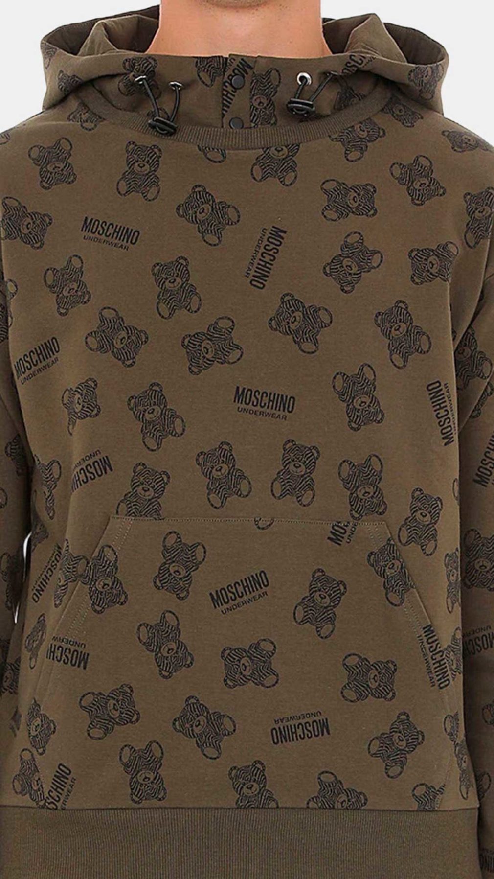 Sudadera Moschino con estampado del logotipo
