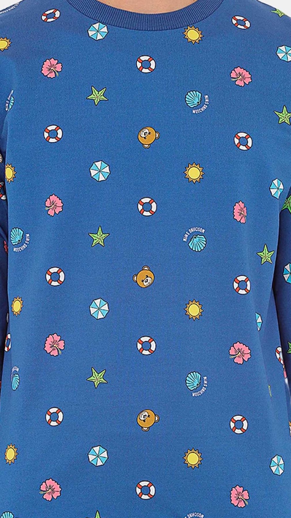 Sudadera Moschino con estampado
