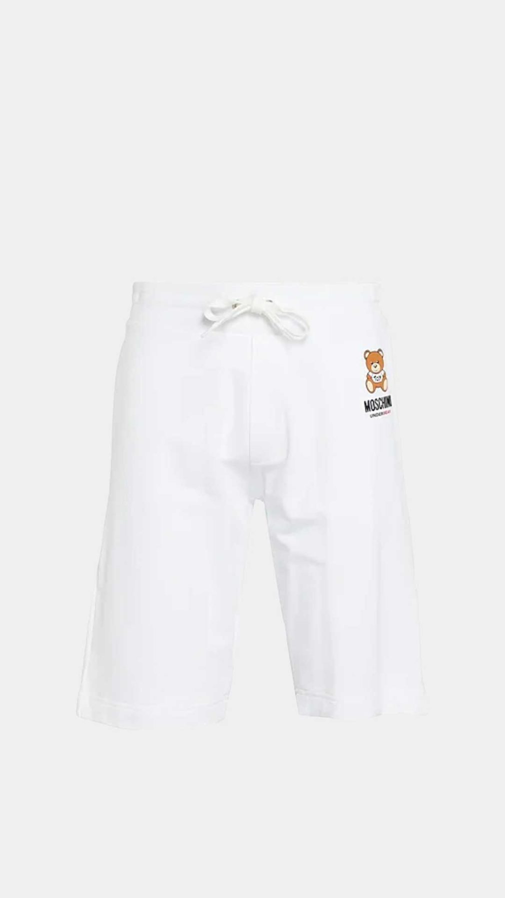 Pantalón corto blanco Moschino logo Teddy Bear