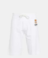 Pantalón corto blanco Moschino logo Teddy Bear