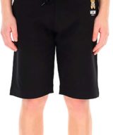 Pantalón corto negro Moschino logo Teddy Bear