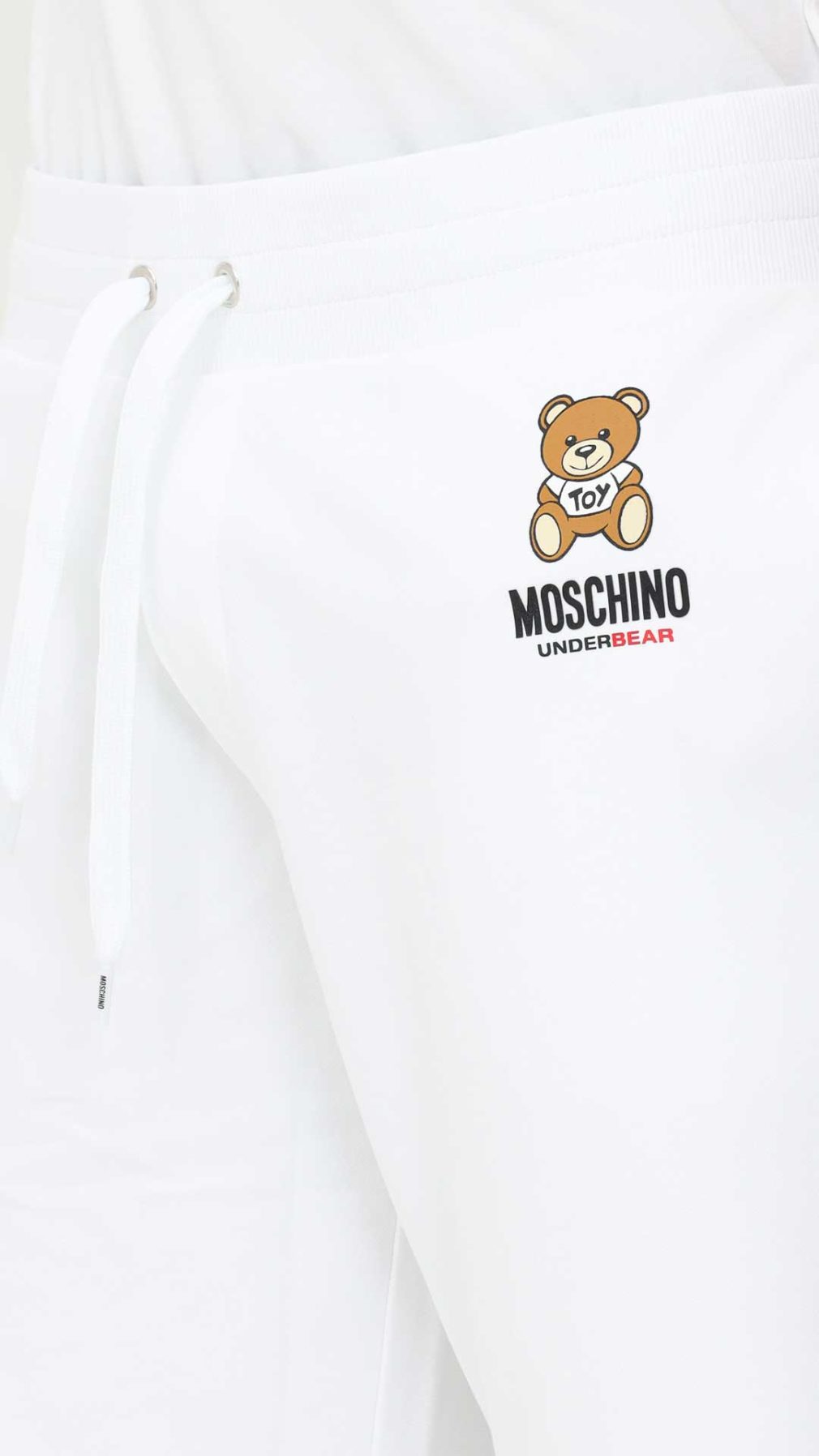 Pantalón corto blanco Moschino logo Teddy Bear