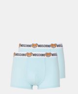 Bóxer Moschino pack de dos en azul con motivo de Tedyy Bear