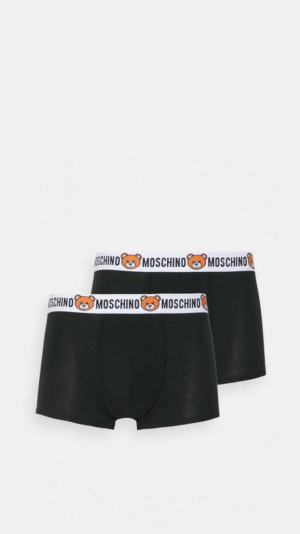 Bóxer Moschino pack de dos en negro con motivo de Tedyy Bear