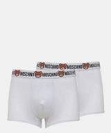 Bóxer Moschino pack de dos en blanco con motivo de Tedyy Bear