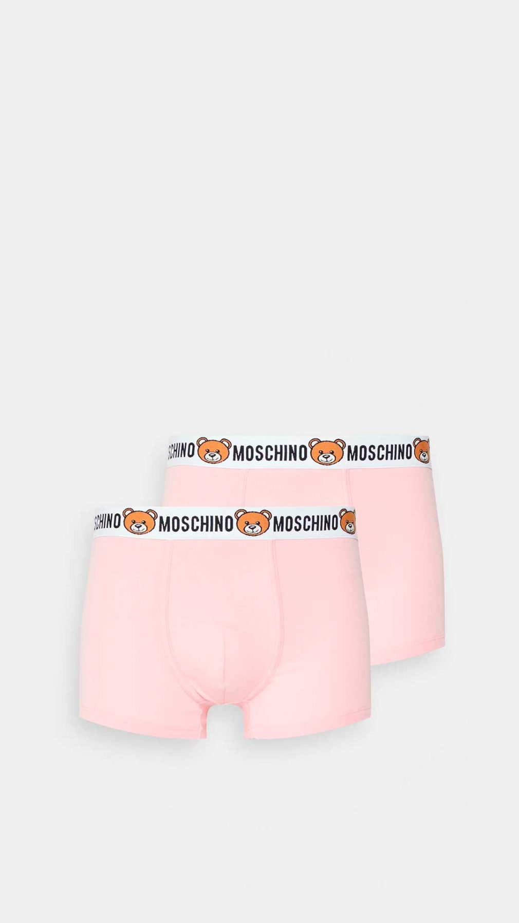Bóxer Moschino pack de dos en rosa con motivo de Tedyy Bear