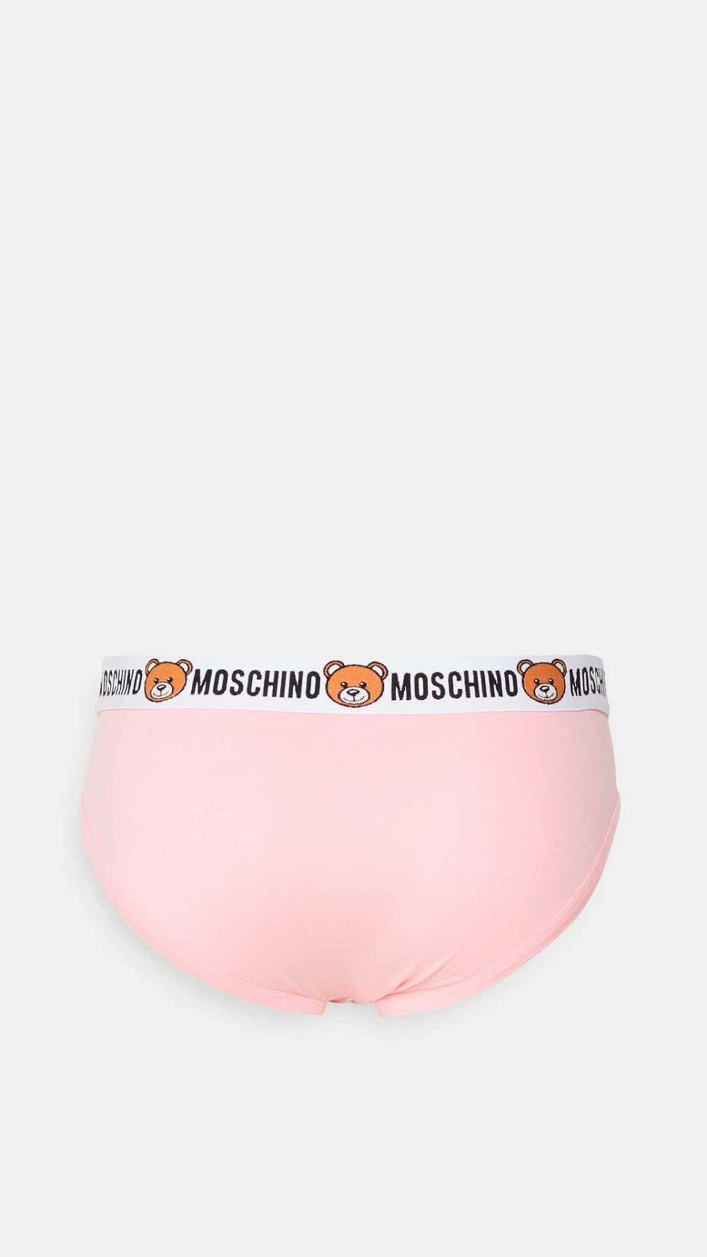 Slip Moschino pack de dos en rosa con motivo de Tedyy Bear