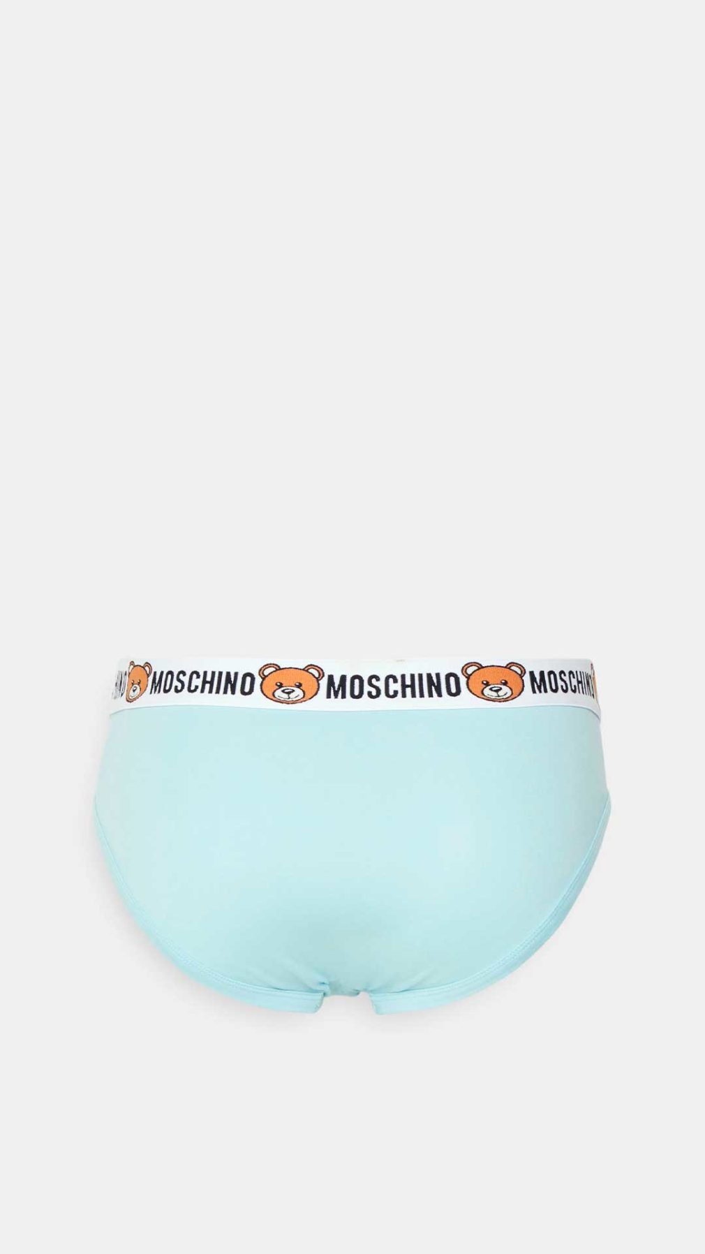 Slip Moschino pack de dos en azul con motivo de Tedyy Bear