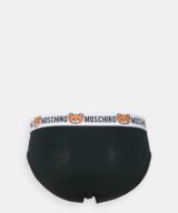 Slip Moschino pack de dos en negro con motivo de Tedyy Bear