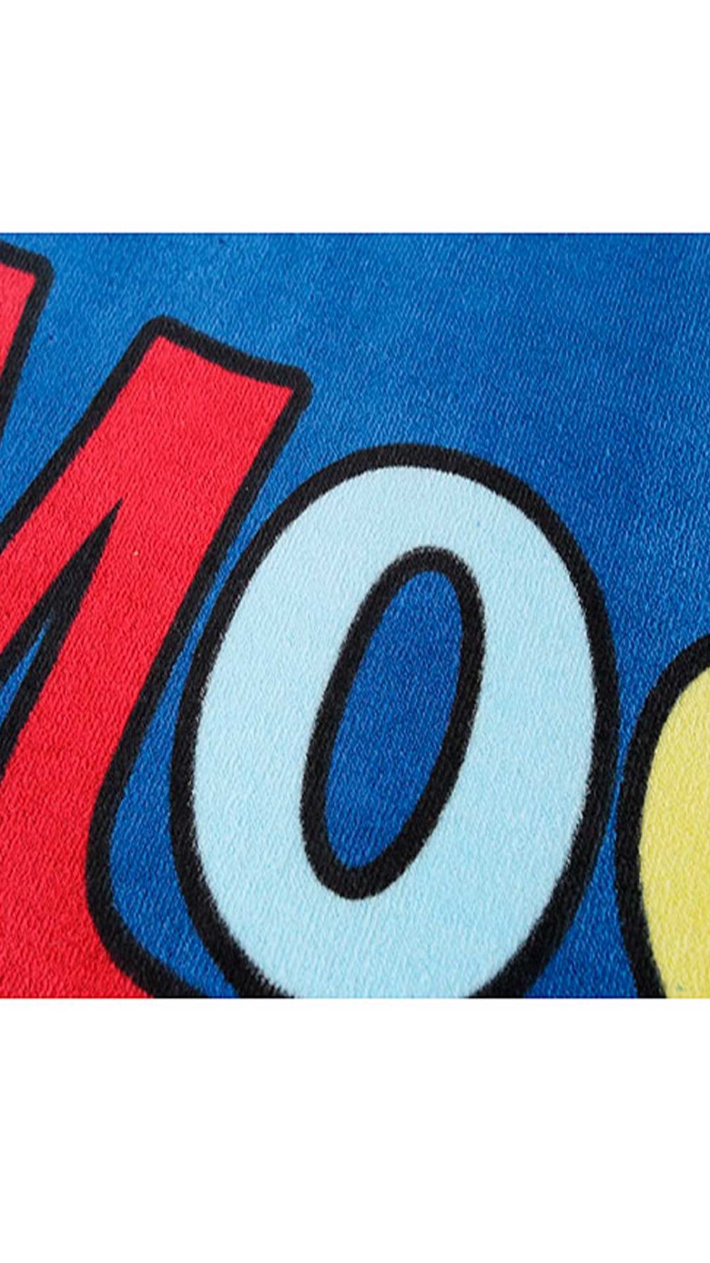 Toalla de playa Moschino con logotipo