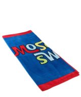 Toalla de playa Moschino con logotipo