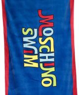 Toalla de playa Moschino con logotipo
