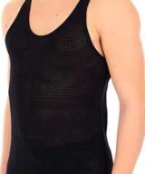 Camiseta Dsquared2 de rejilla con logotipo en etiqueta de la parte parte trasera