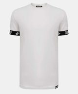 Camiseta blanca Dsquared2 con logotipo