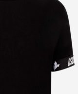 Camiseta negra Dsquared2 con logotipo