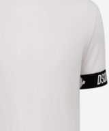 Camiseta blanca Dsquared2 con logotipo