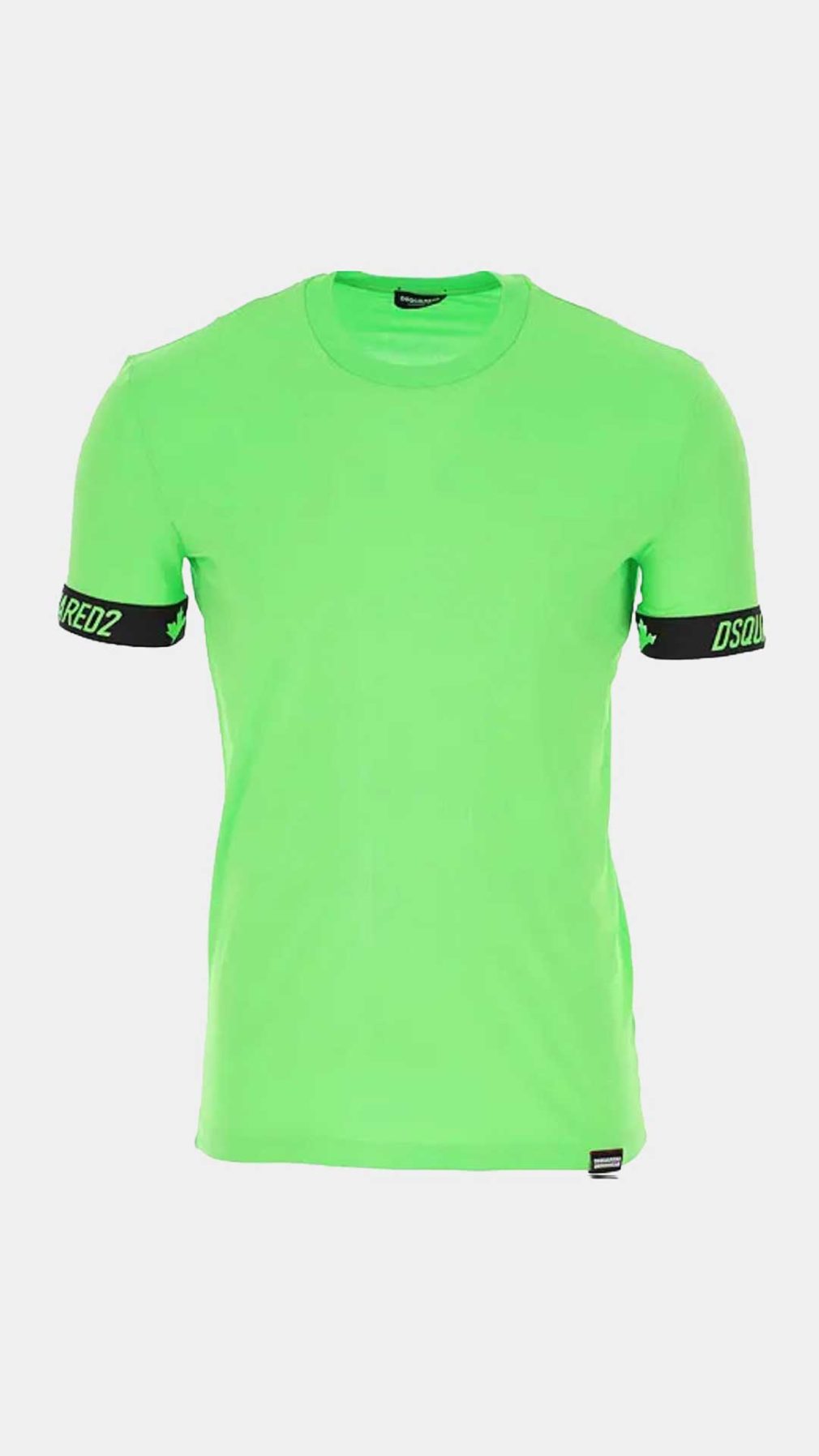 Camiseta verde Dsquared2 con logotipo