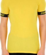 Camiseta amarilla Dsquared2 con logotipo