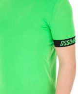 Camiseta verde Dsquared2 con logotipo