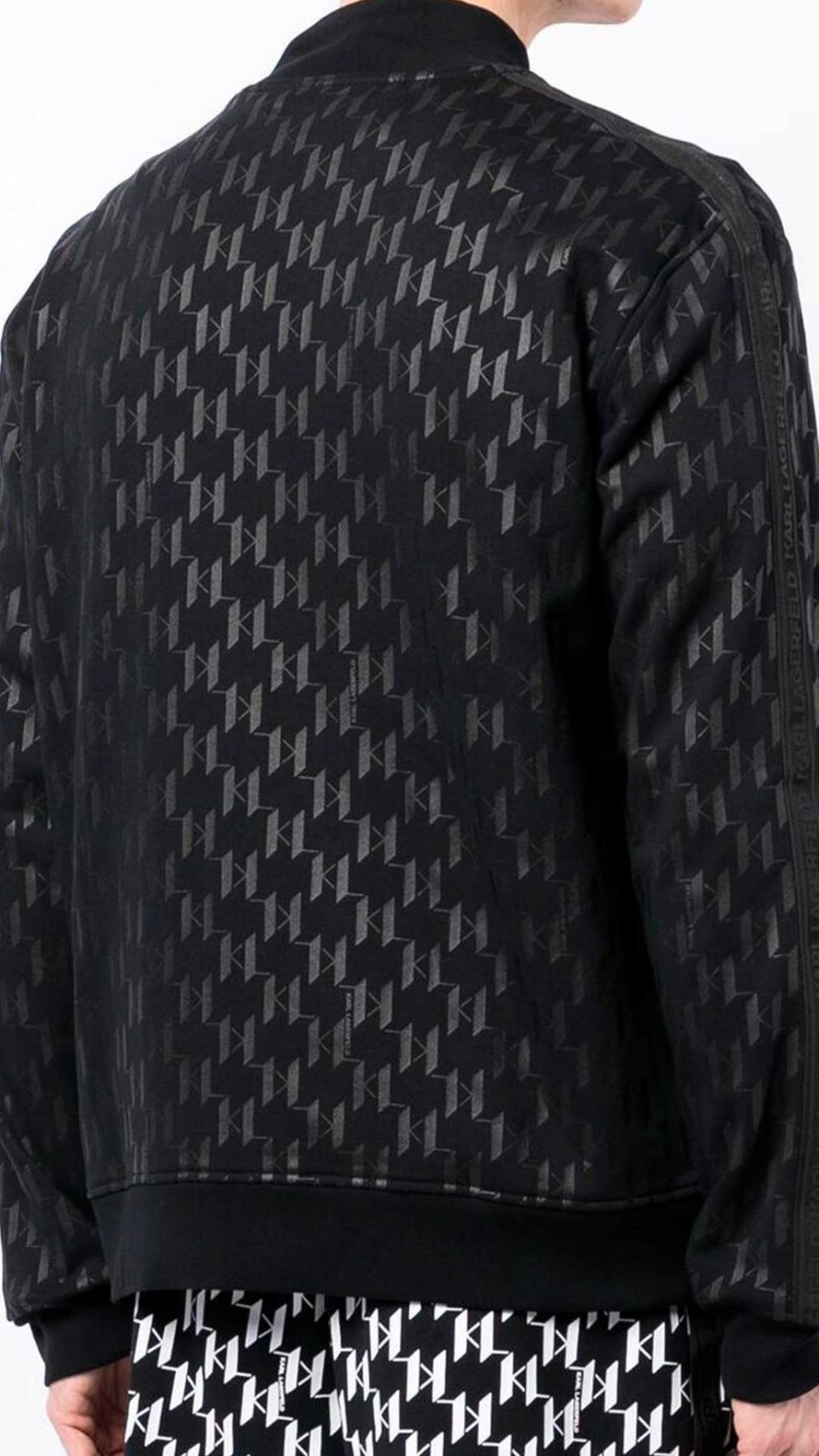 Sudadera Karl Lagerfeld con cremallera
