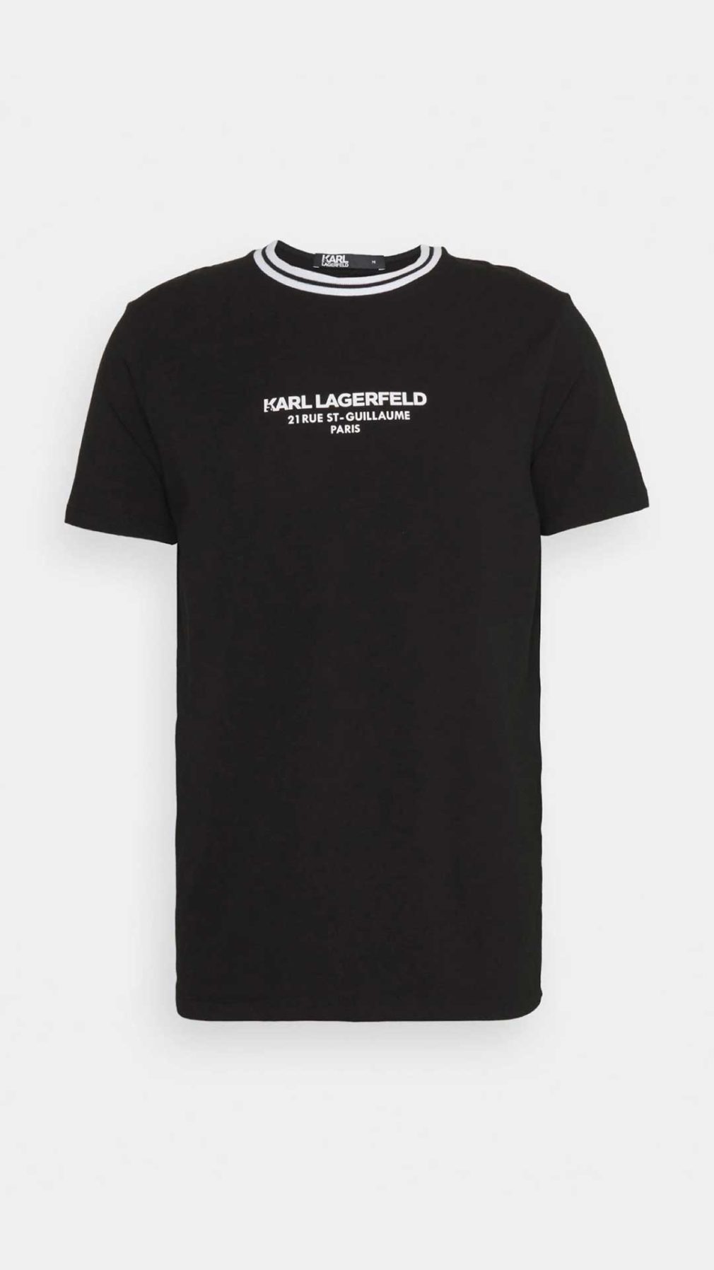 Camiseta Karl Lagerfeld con logotipo en la parte delantera