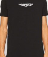 Camiseta Karl Lagerfeld con logotipo en la parte delantera