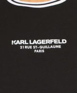 Camiseta Karl Lagerfeld con logotipo en la parte delantera