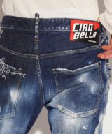 Jeans Skater Dsquared2 Etiqueta ciao bella