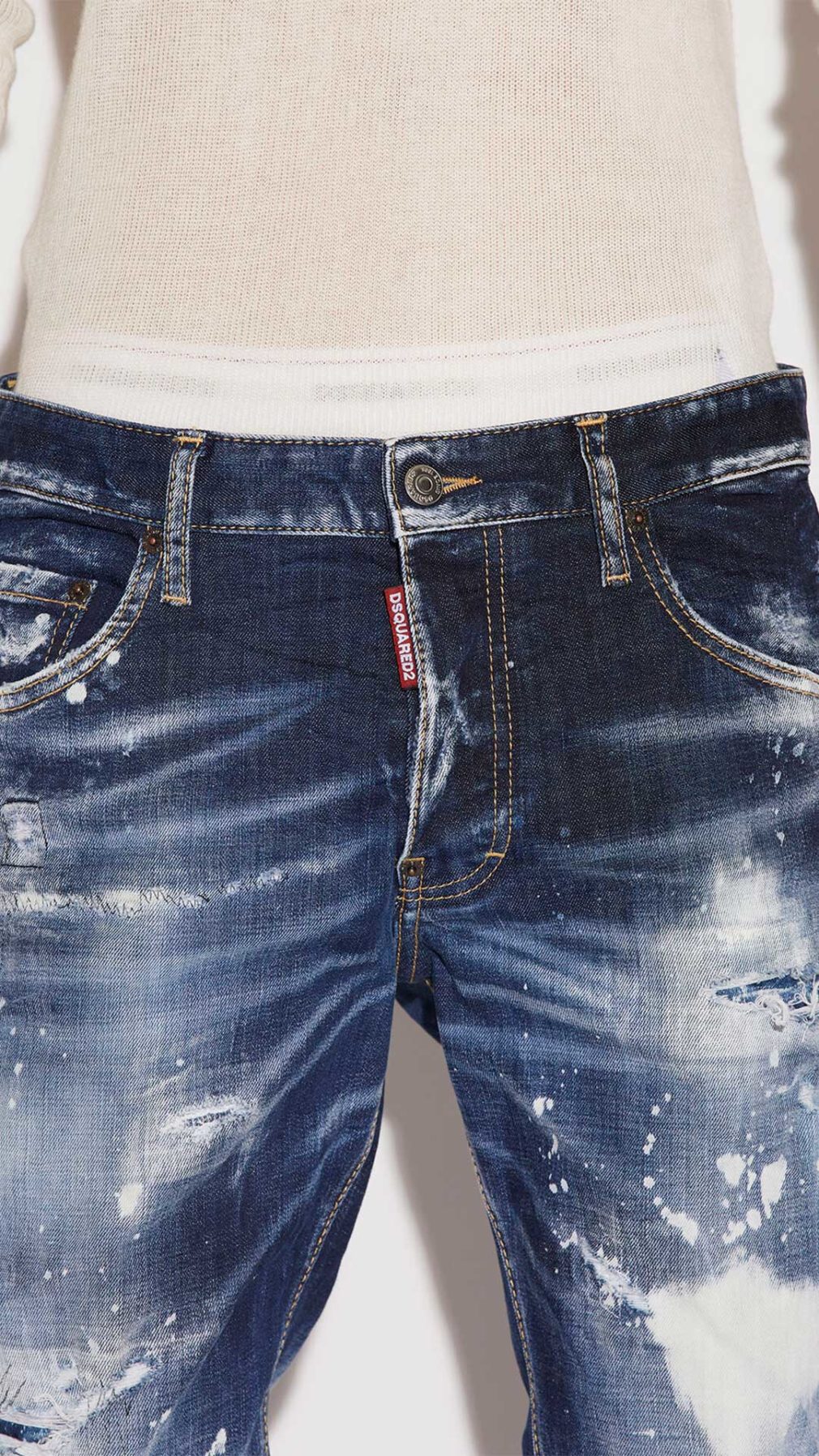 Jeans Skater Dsquared2 Etiqueta ciao bella