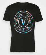 Camiseta Versace Jeans Couture con logotipo holográfico