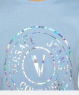 Camiseta Versace Jeans Couture con logotipo holográfico