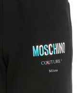 Pantalón con logotipo estampado Moschino Couture holográfico