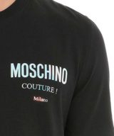 Camiseta con logotipo Moschino Couture holográfico