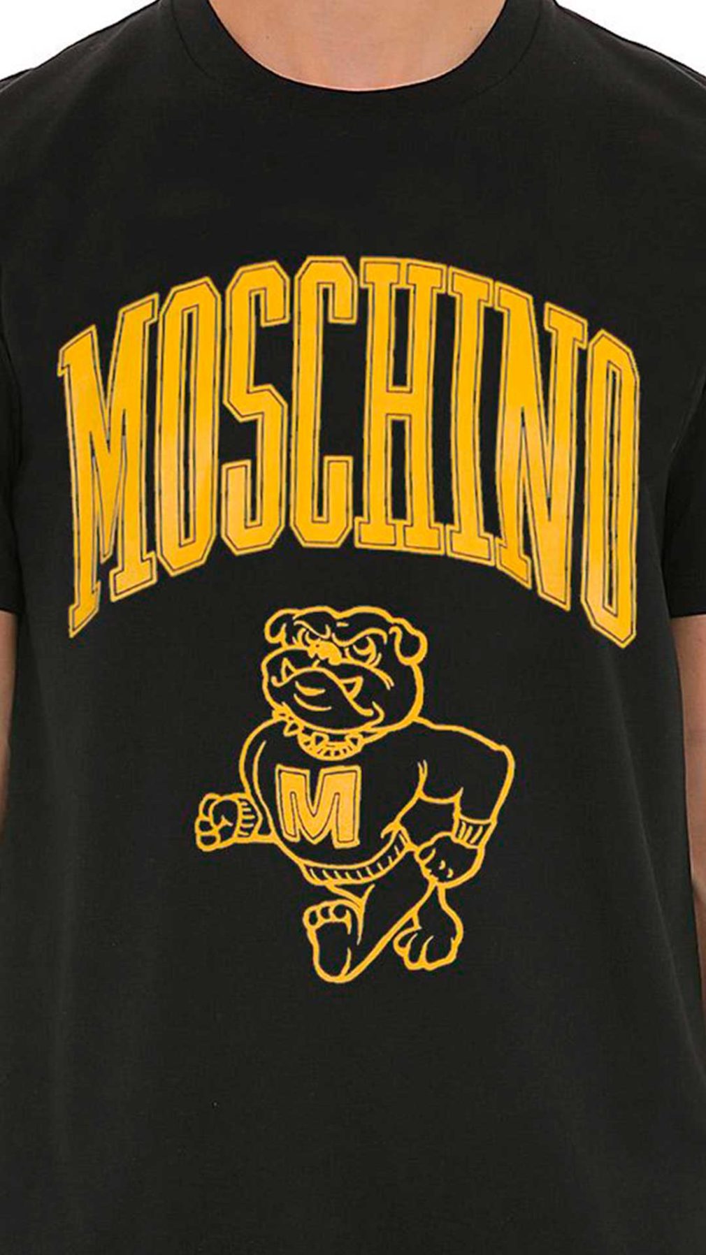 Camiseta Moschino con estampado del logo Moschino Varsity