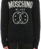 Jersey  Moschino logotipo Double Smiley en contraste