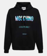 Sudadera con logotipo Moschino Couture holográfico