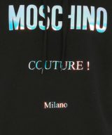 Sudadera con logotipo Moschino Couture holográfico