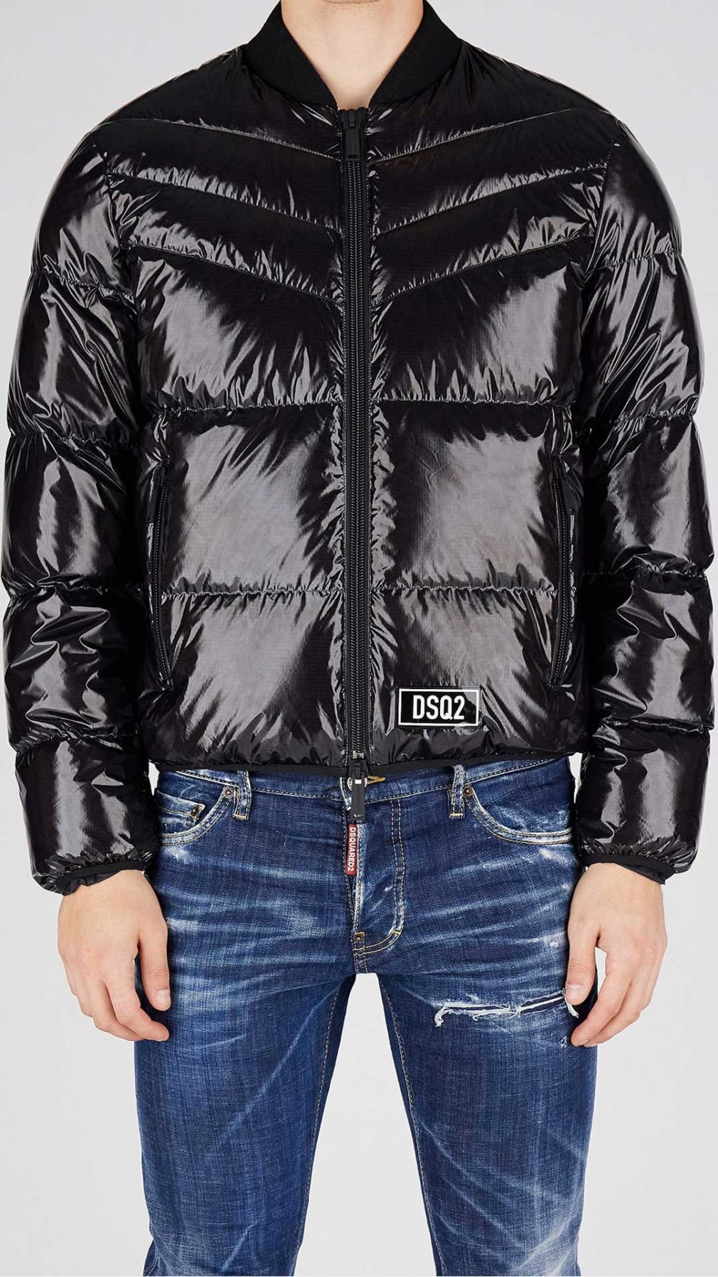 Chaqueta  bomber Dsquared2 acolchada brillante