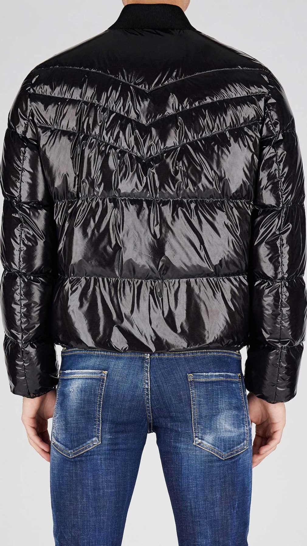 Chaqueta  bomber Dsquared2 acolchada brillante