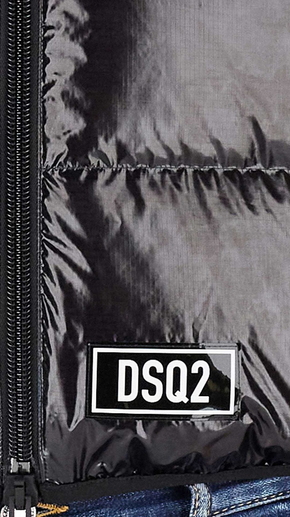 Chaqueta  bomber Dsquared2 acolchada brillante