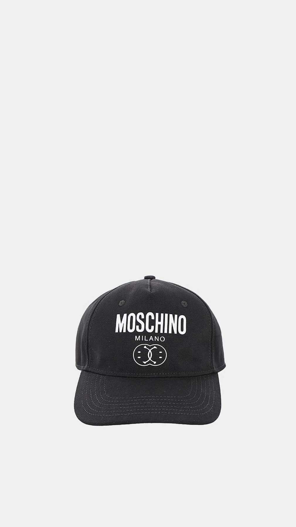 Gorra Moschino con motivo Double Smiley