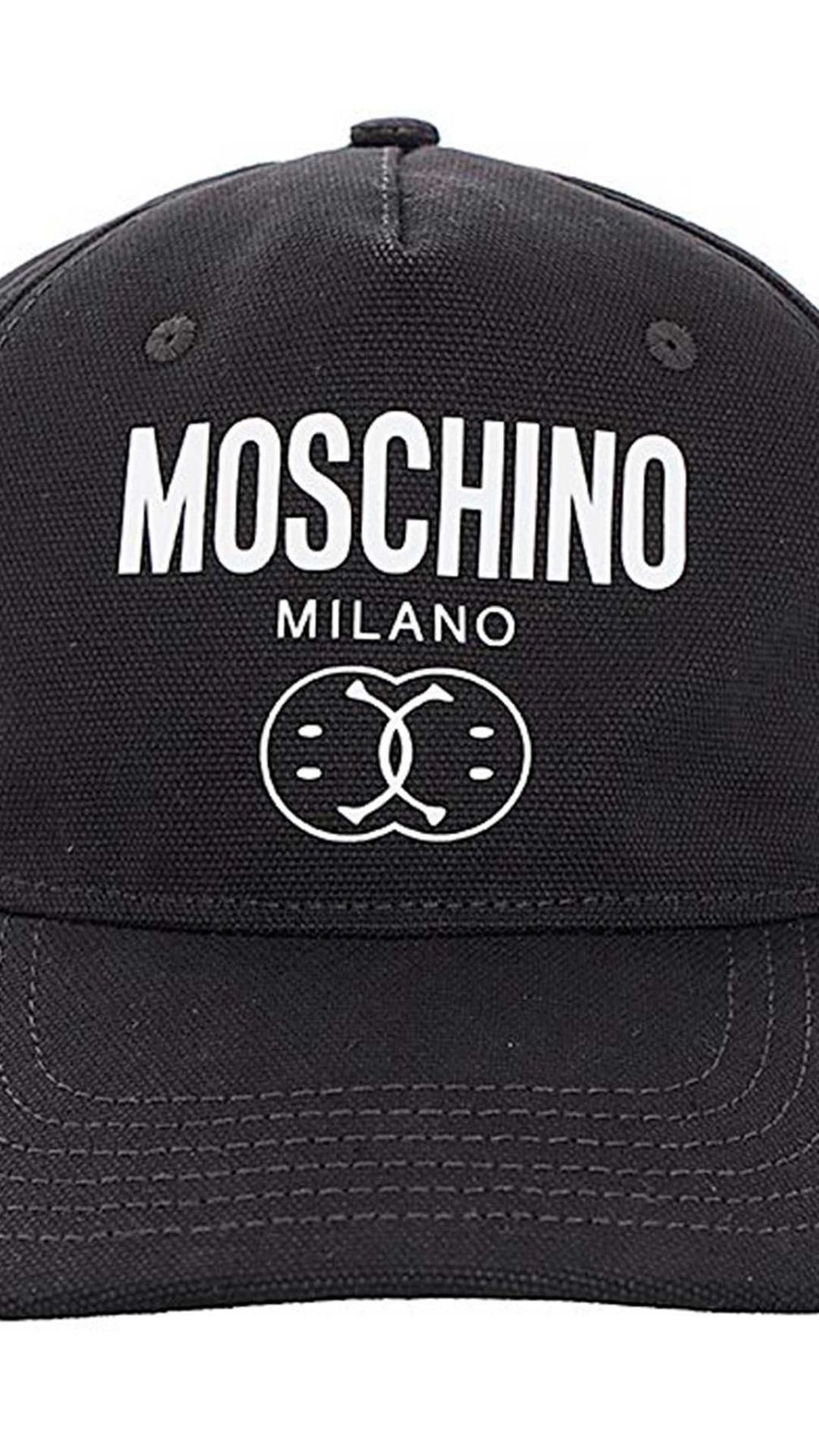Gorra Moschino con motivo Double Smiley