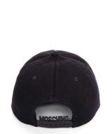 Gorra Moschino Couture con logo holográfico
