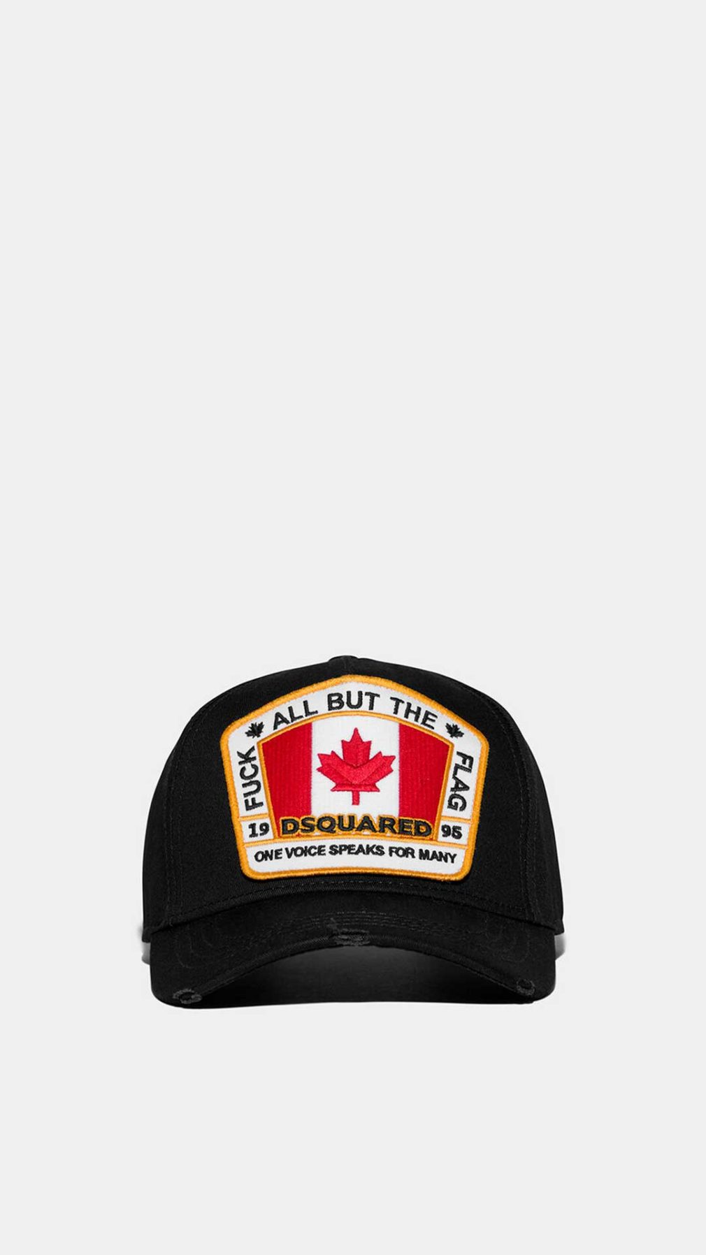 Gorra Dsquared2 logotipo con hoja de Canadá