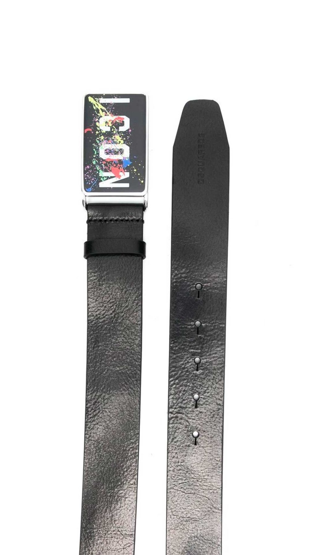 Cinturón Dsquared2 Icon con efecto pintura
