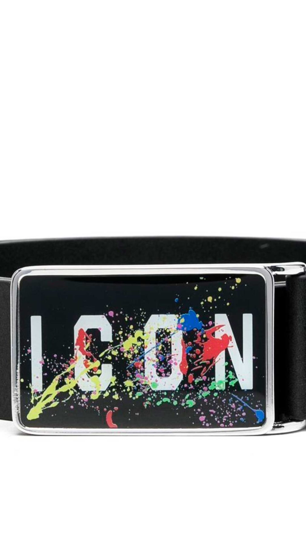 Cinturón Dsquared2 Icon con efecto pintura