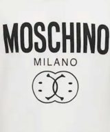 Camiseta Moschino con estampado Double Smiley