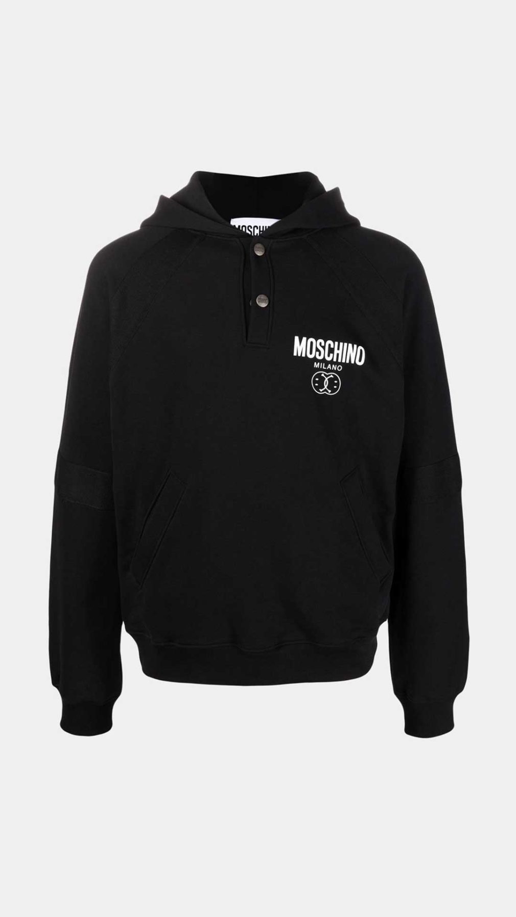 Sudadera Moschino con capucha y estampado Double Smiley