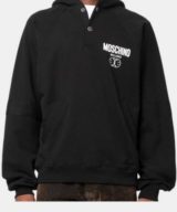 Sudadera Moschino con capucha y estampado Double Smiley